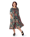 Women's Self Dressing Duster House Dress - Silverts 5