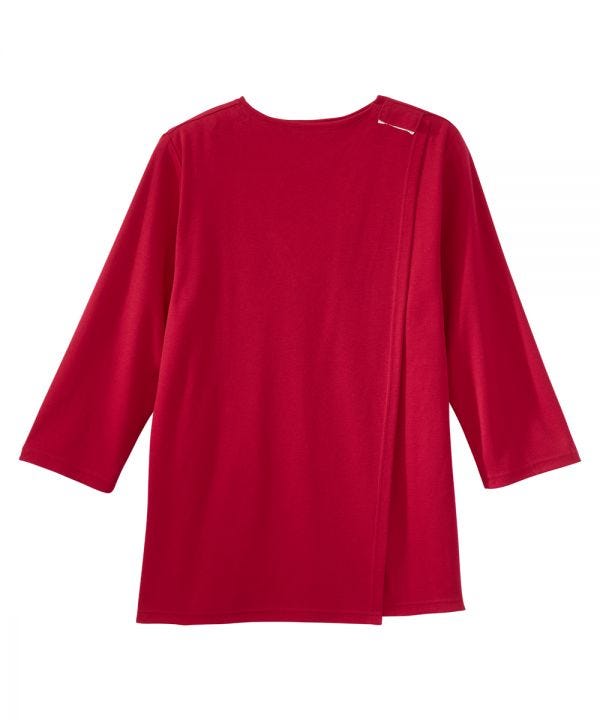 Women's Open Back Seasonal Print Top - Clearance - Silverts 11
