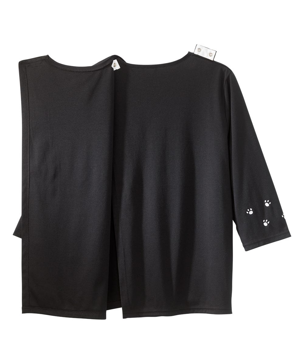 Women's Open Back Seasonal Print Top - Clearance - Silverts 24