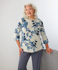 Women's Open Back Soft Sweater Knit Top - Silverts 4