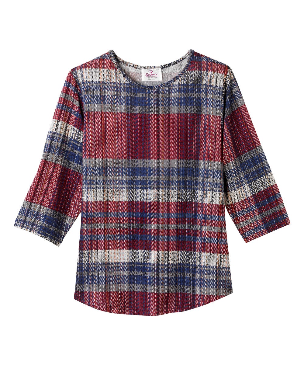 Women's Open Back Soft Sweater Knit Top - Clearance - Silverts 6