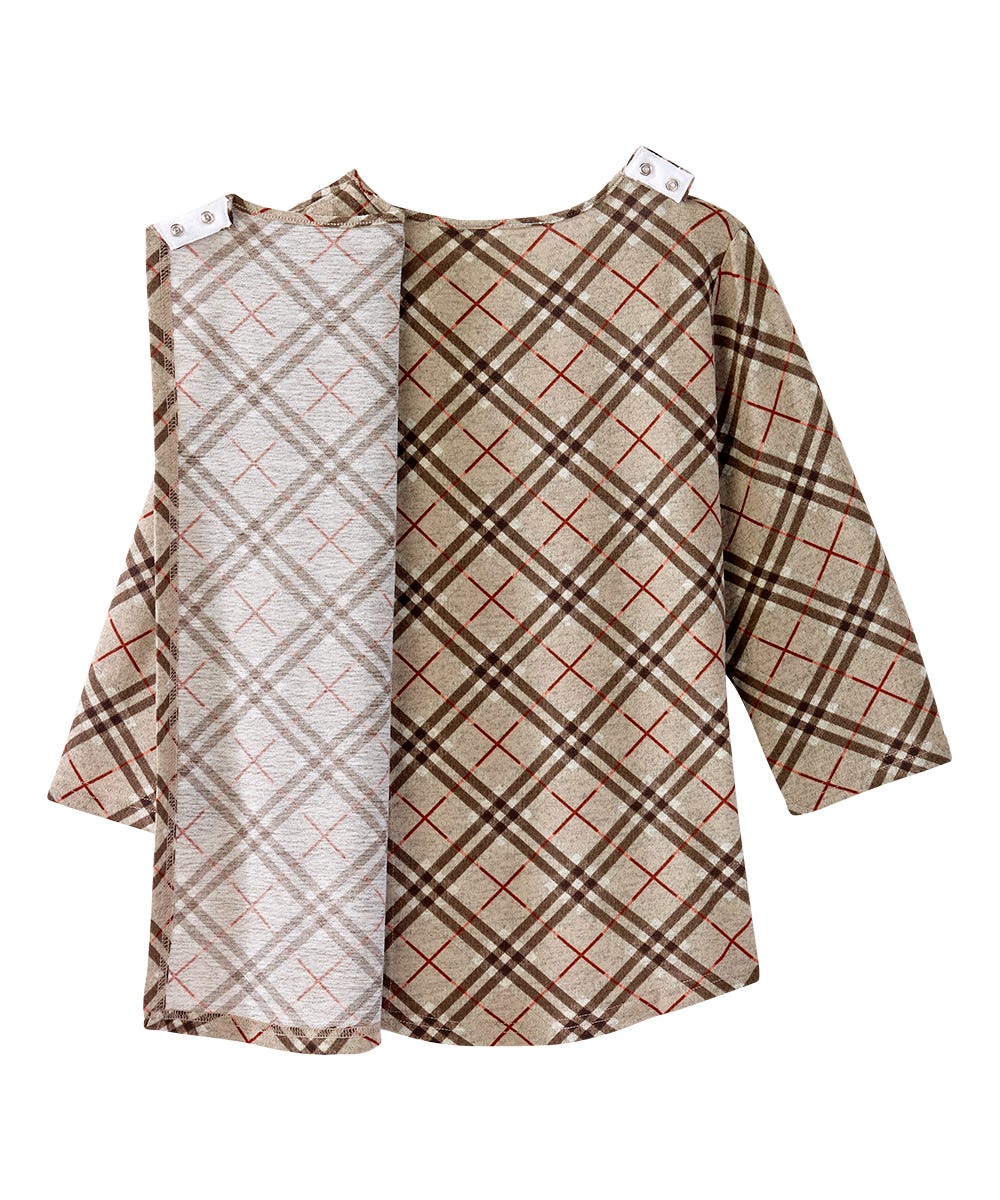 Women's Open Back Soft Sweater Knit Top - Silverts 2