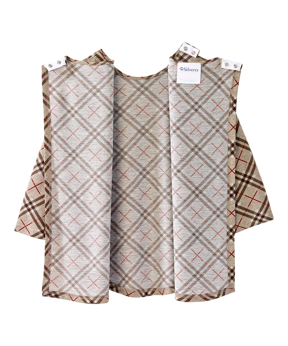 Women's Open Back Soft Sweater Knit Top - Silverts 5