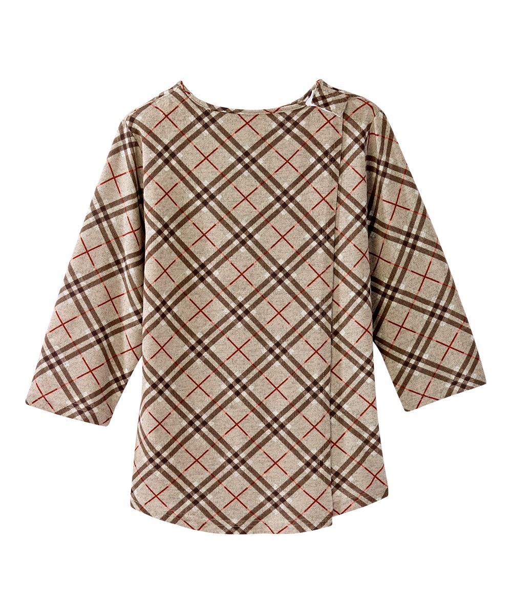 Women's Open Back Soft Sweater Knit Top - Silverts 6