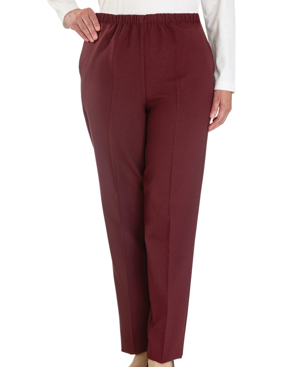 Women's Open Back Gabardine Pant - Silverts 57