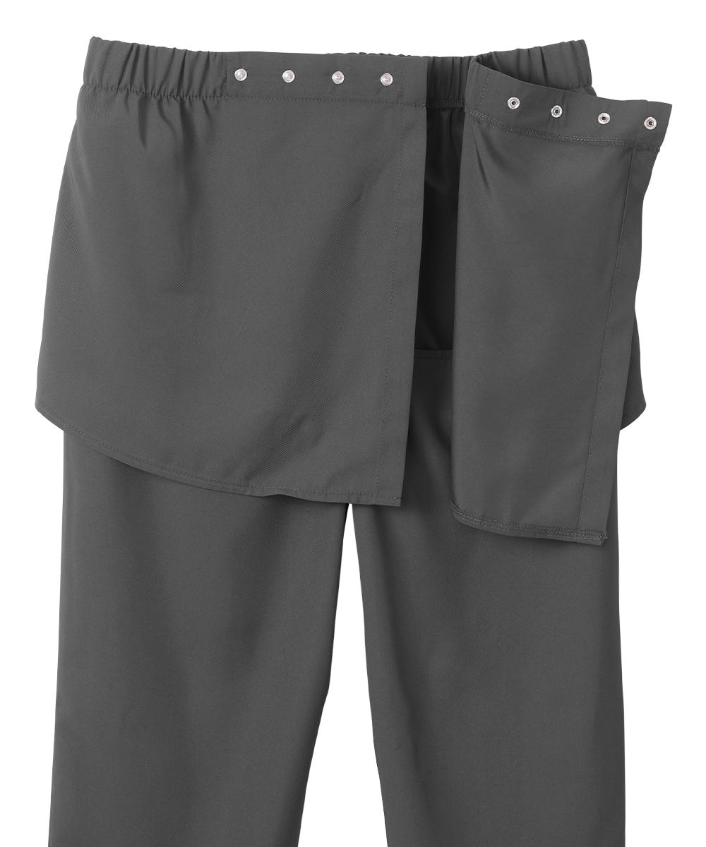 Women's Petite Open Back Gabardine Pant - Silverts 32