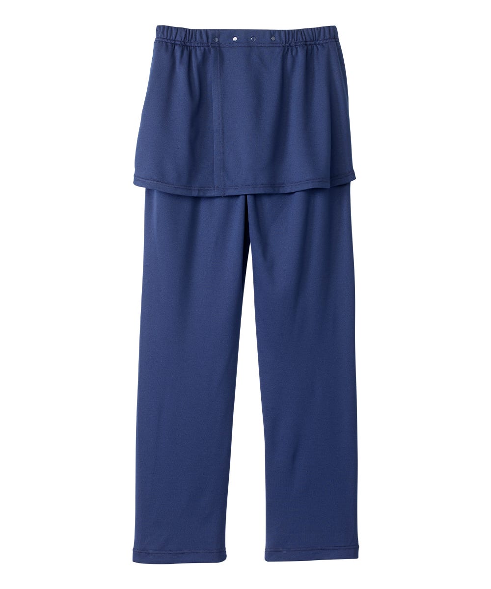 Women's Open Back Soft Knit Pant - Silverts 3
