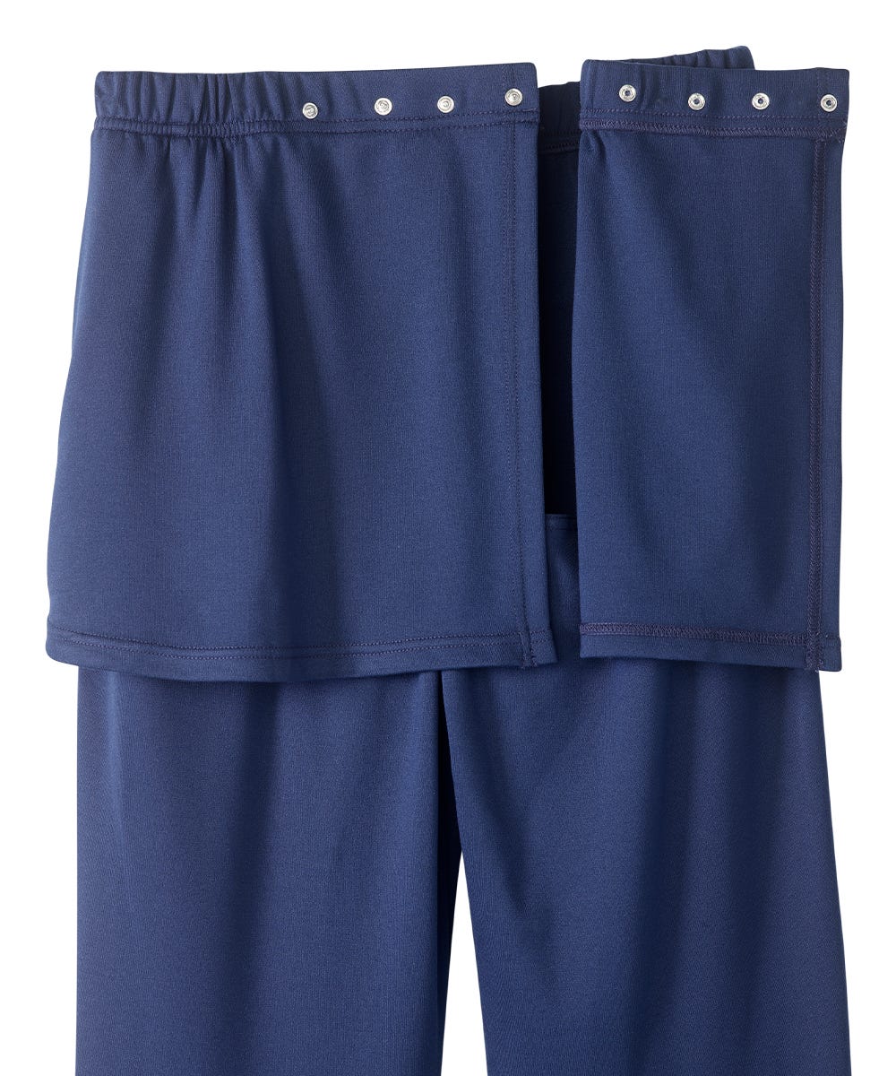 Women's Open Back Soft Knit Pant - Silverts 2