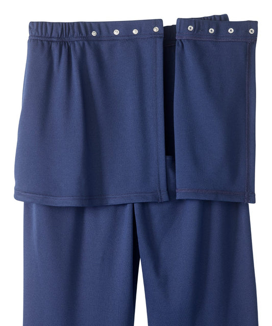 Women's Open Back Soft Knit Pant - Silverts 2