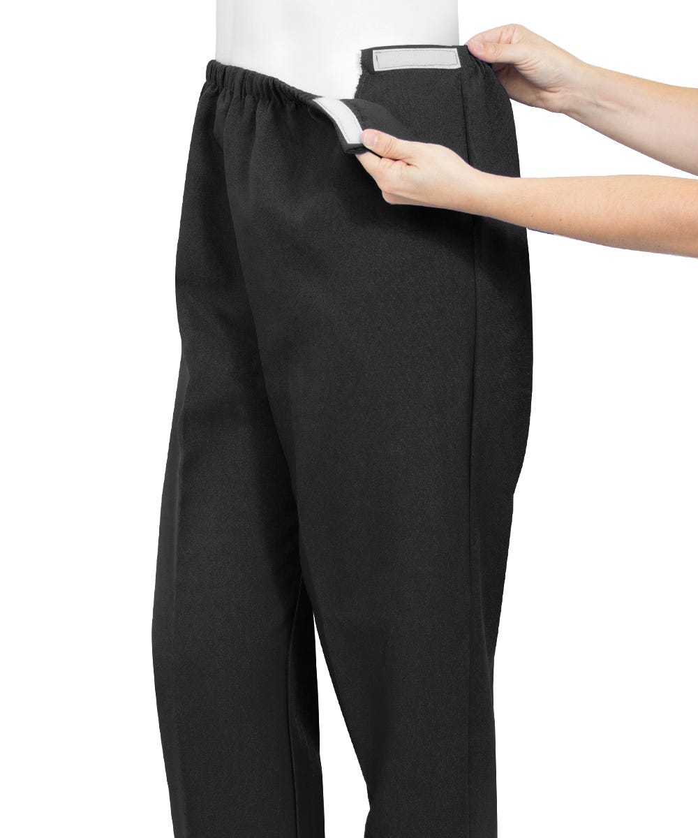 Women's Self Dressing Soft Knit Easy Access Pant - Clearance - Silverts 2