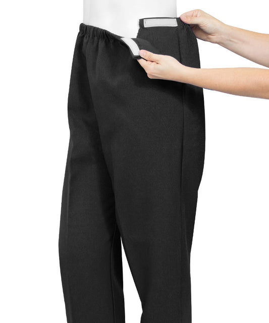 Women's Self Dressing Soft Knit Easy Access Pant - Clearance - Silverts 2
