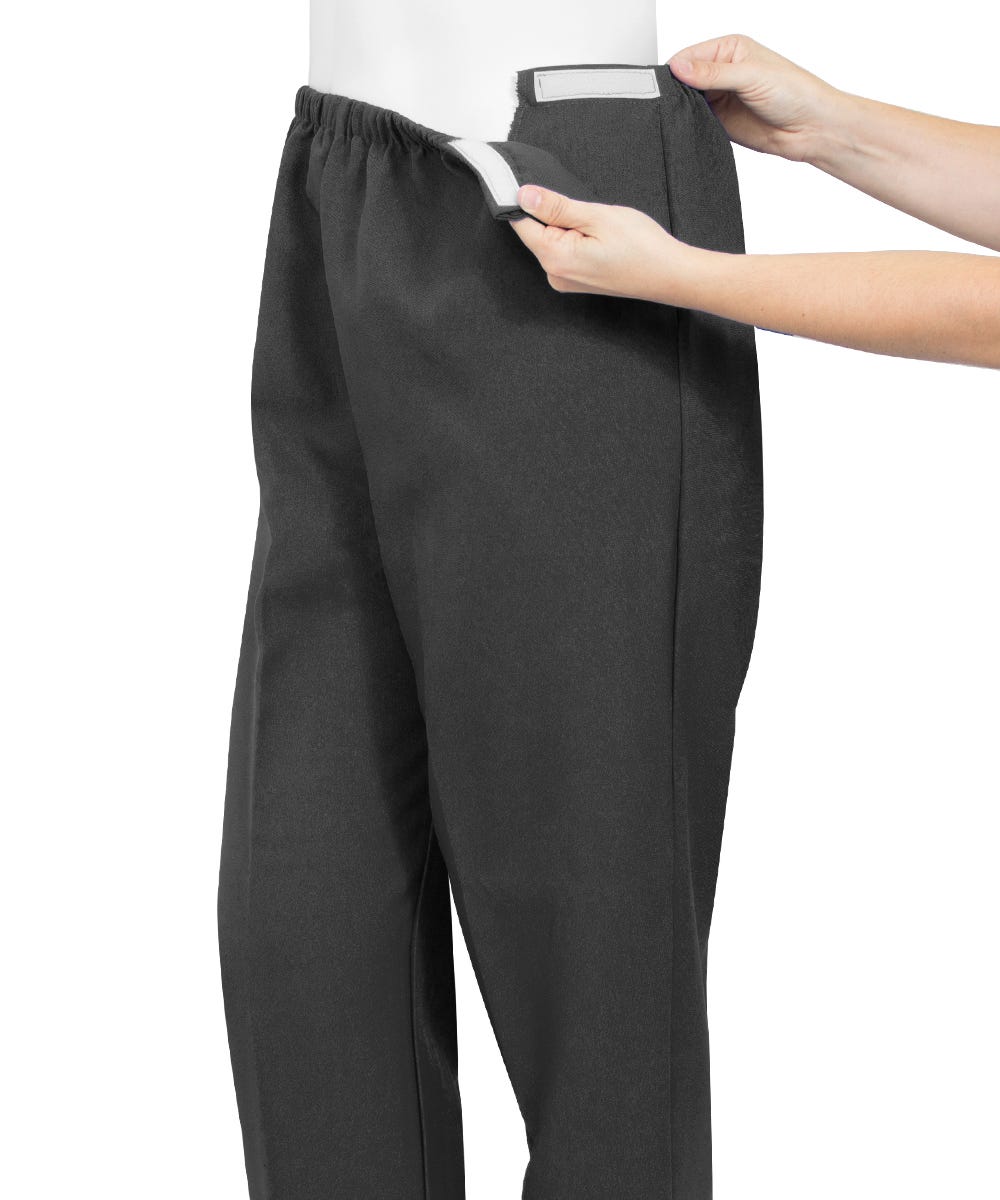 Women's Self Dressing Soft Knit Easy Access Pant - Clearance - Silverts 25