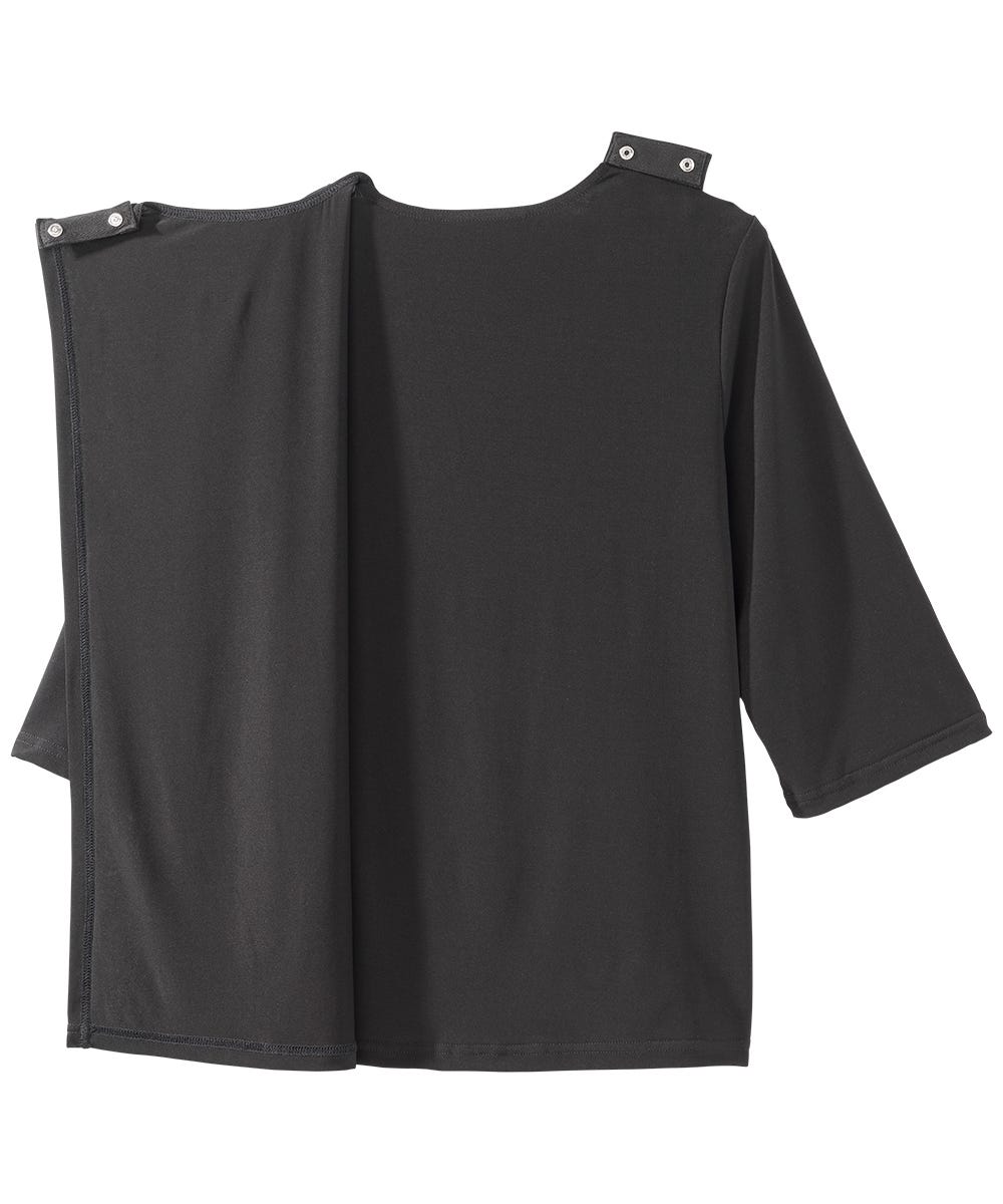 Women's Open Back Shirred Top - Silverts 13