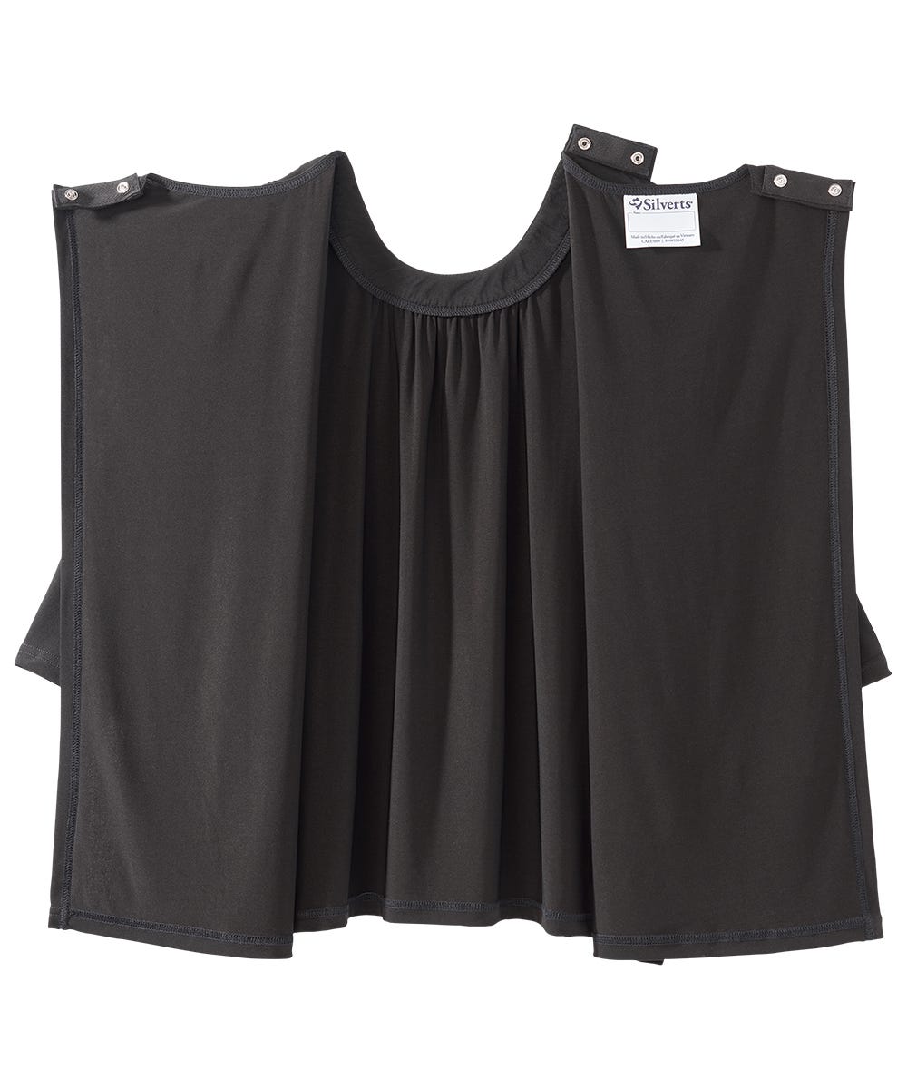 Women's Open Back Shirred Top - Silverts 6