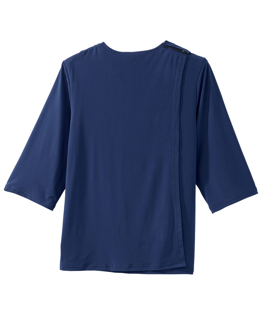 Women's Open Back Shirred Top - Silverts 19