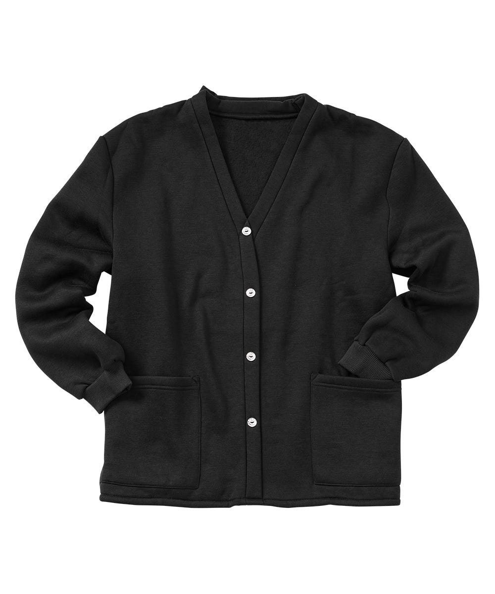 Women's Adaptive Open Back Fleece Cardigan - Silverts 10
