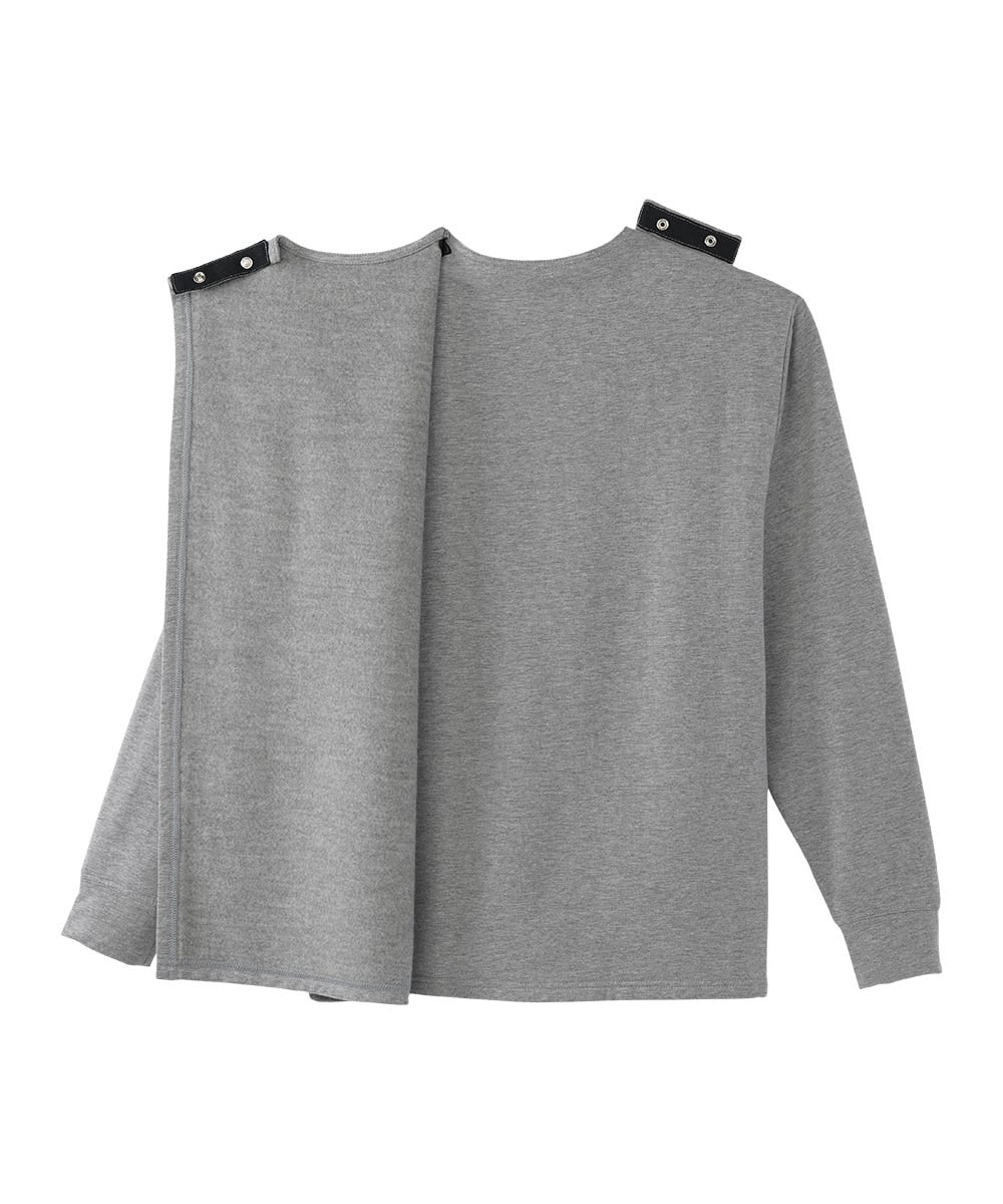 Women's Adaptive Open Back Fleece Cardigan - Silverts 52