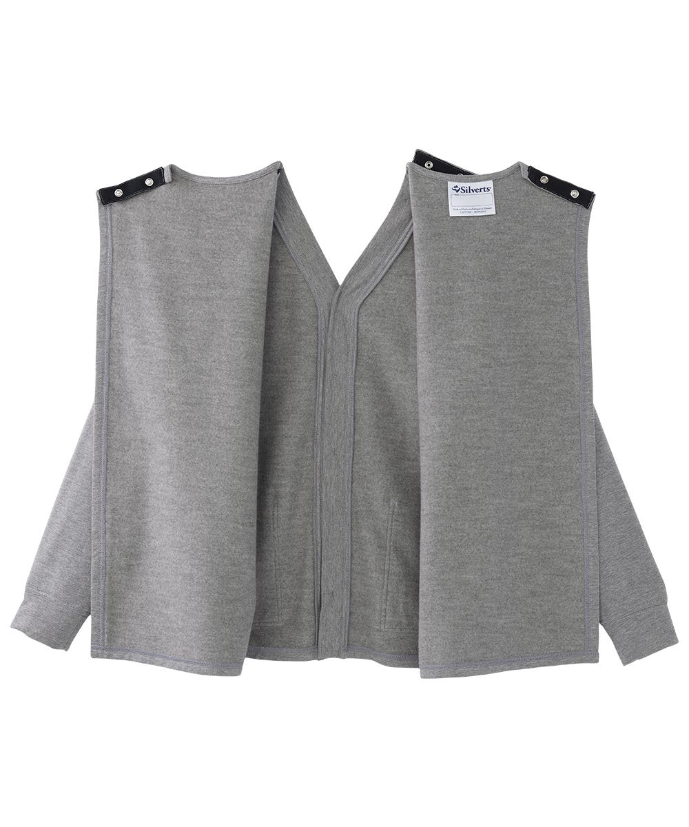 Women's Adaptive Open Back Fleece Cardigan - Silverts 43