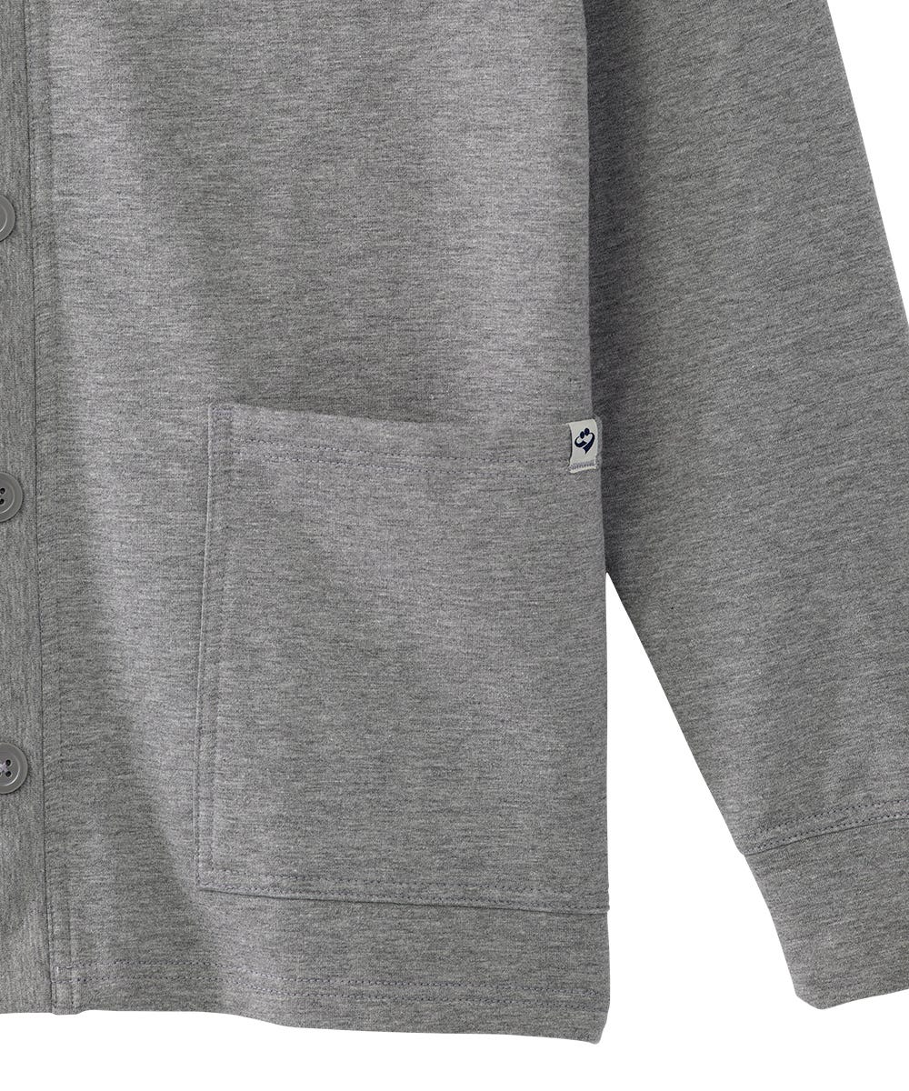Women's Adaptive Open Back Fleece Cardigan - Silverts 45