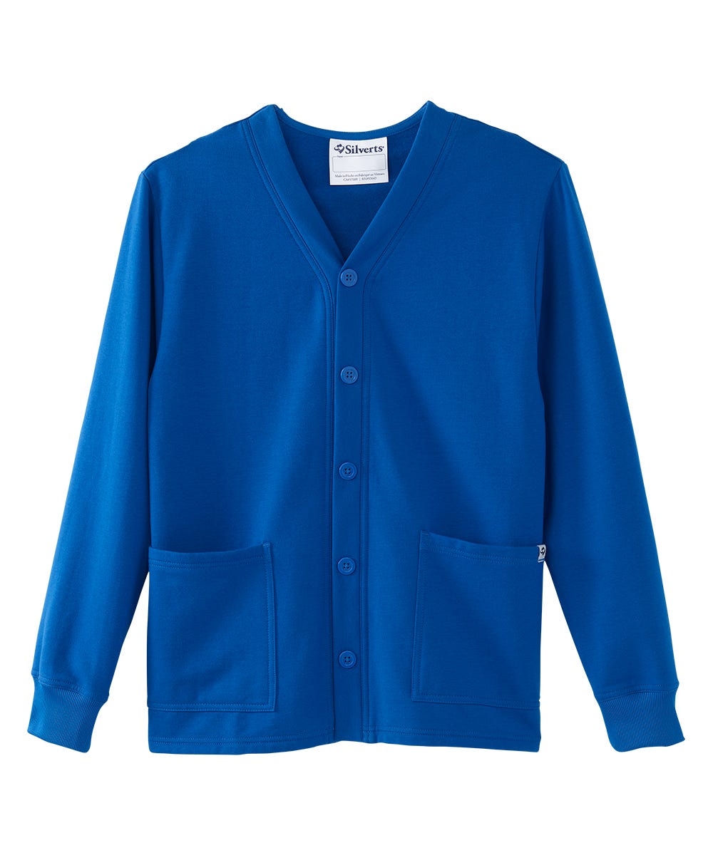 Women's Adaptive Open Back Fleece Cardigan - Silverts 92