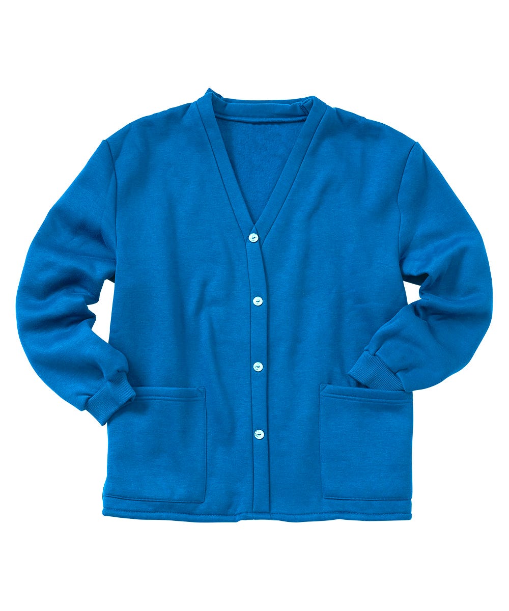 Women's Adaptive Open Back Fleece Cardigan - Silverts 72