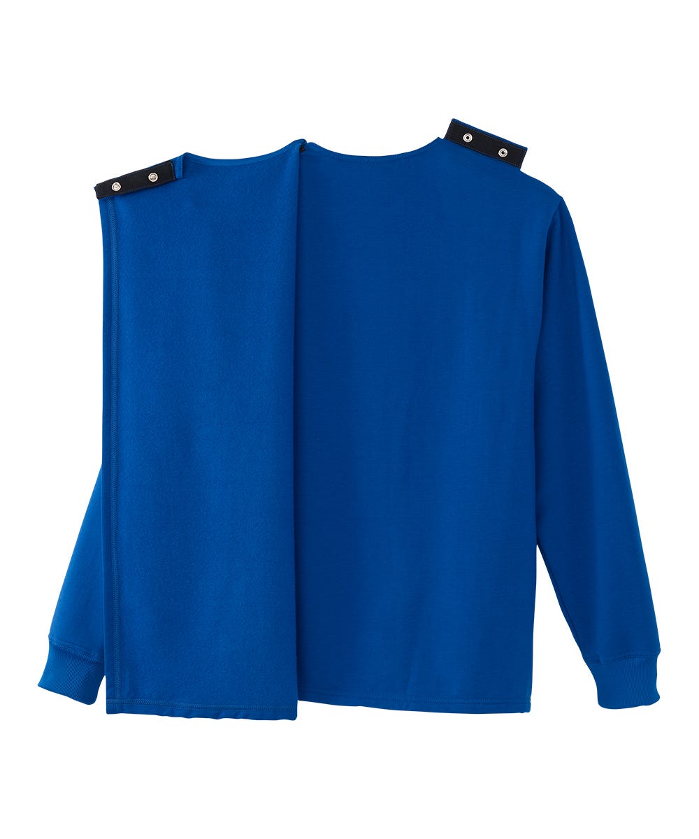 Women's Adaptive Open Back Fleece Cardigan - Silverts 93