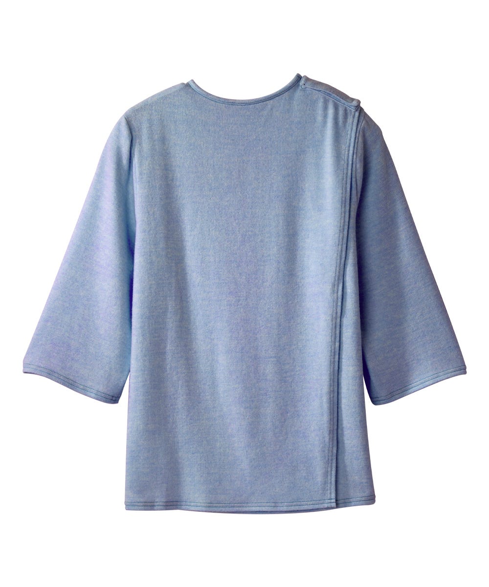 Women's Open Back 3/4 Sleeve Soft Top - Clearance