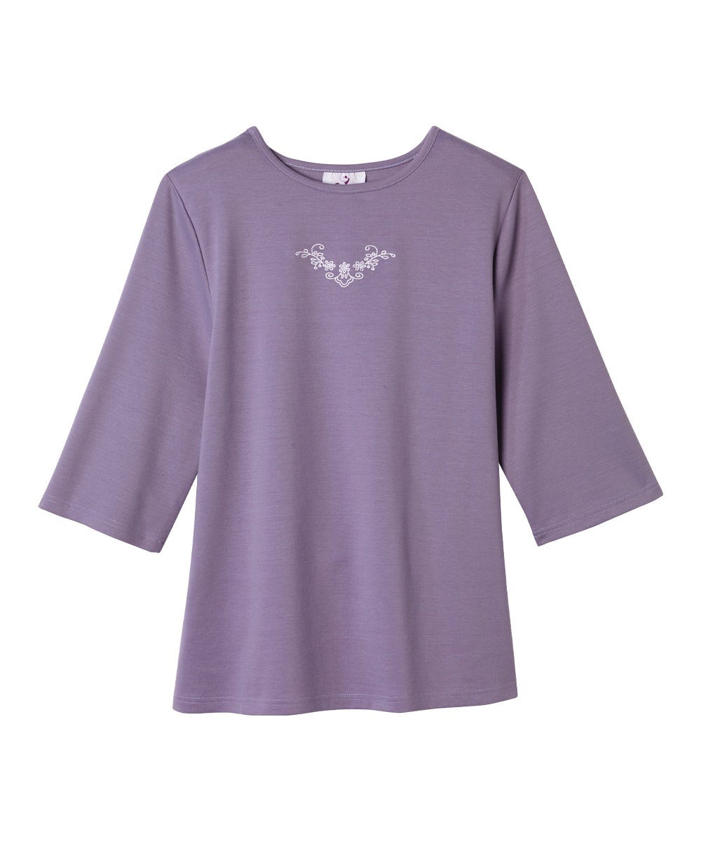 Women's Embroidered Adaptive 3/4 Sleeve Top - Clearance - Silverts 19