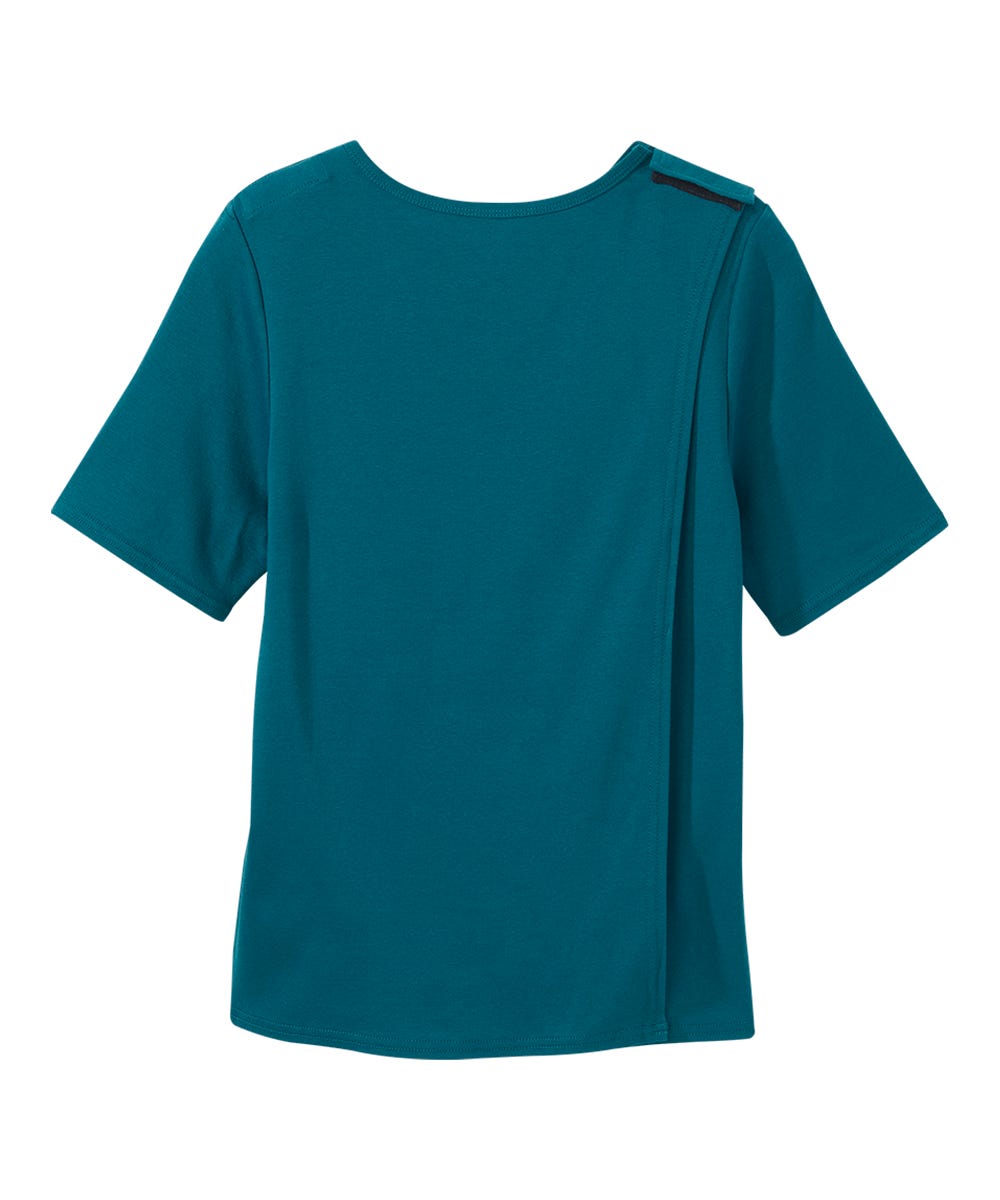 Women's Soft Embroidered Adaptive Top - Silverts 8