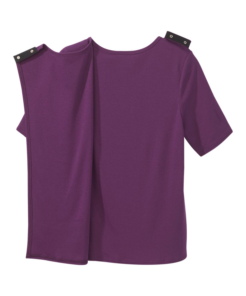 Women's Soft Embroidered Adaptive Top - Silverts 14