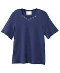 Women's Soft Embroidered Adaptive Top - Silverts 31