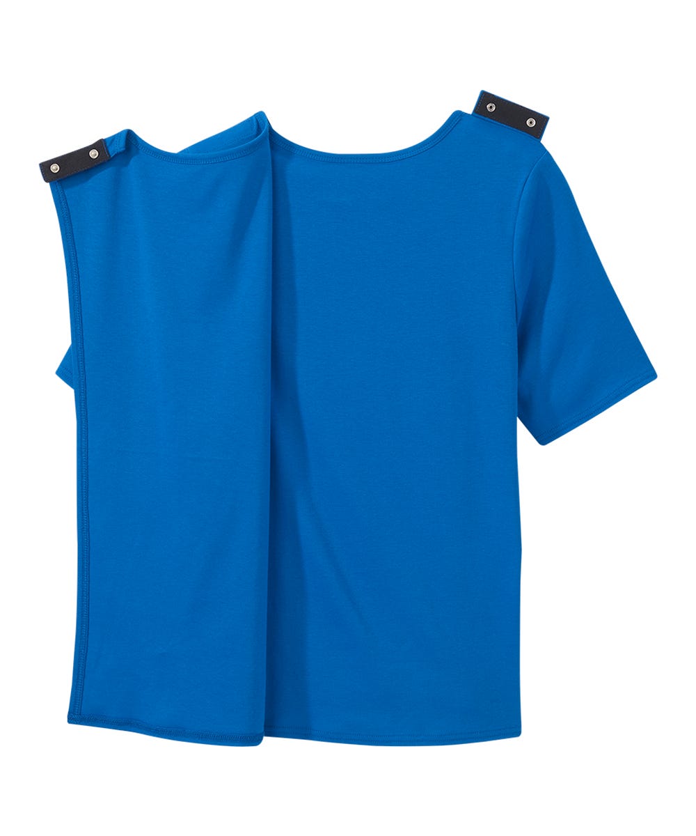 Women's Soft Embroidered Adaptive Top - Silverts 36