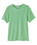 Women's Soft Embroidered Adaptive Top - Clearance