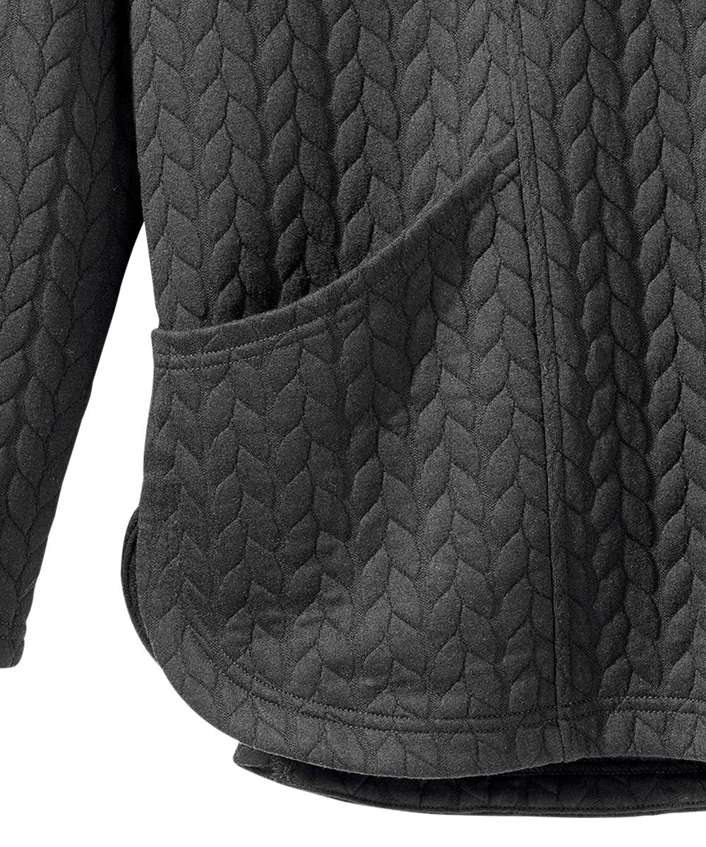 Women's Easy Dressing Open Back Half Zip Track Suit Top - Silverts 10