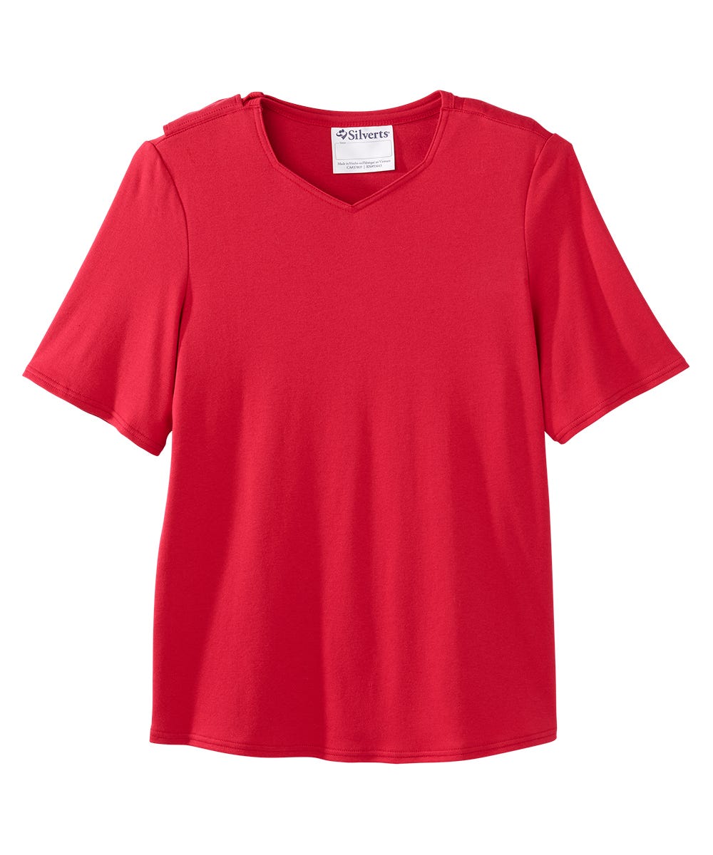 Women's Soft Classic Open Back Top - Silverts 9