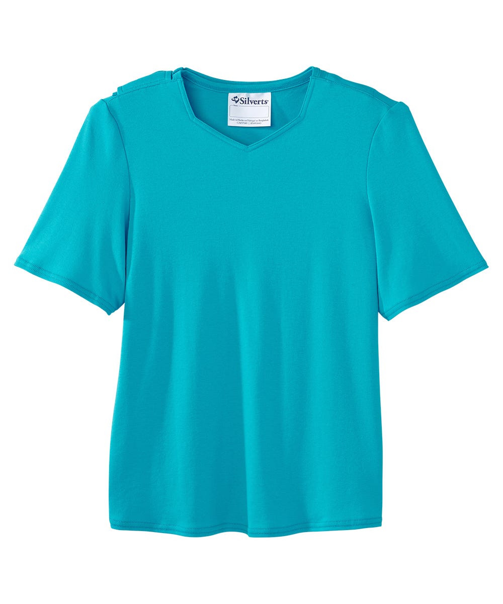 Women's Soft Classic Open Back Top - Silverts 29