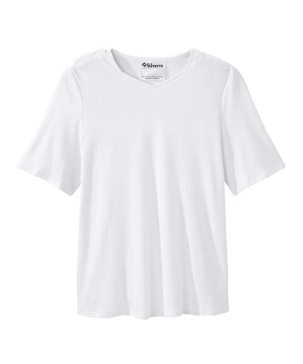 Women's Soft Classic Open Back Top - Silverts 17