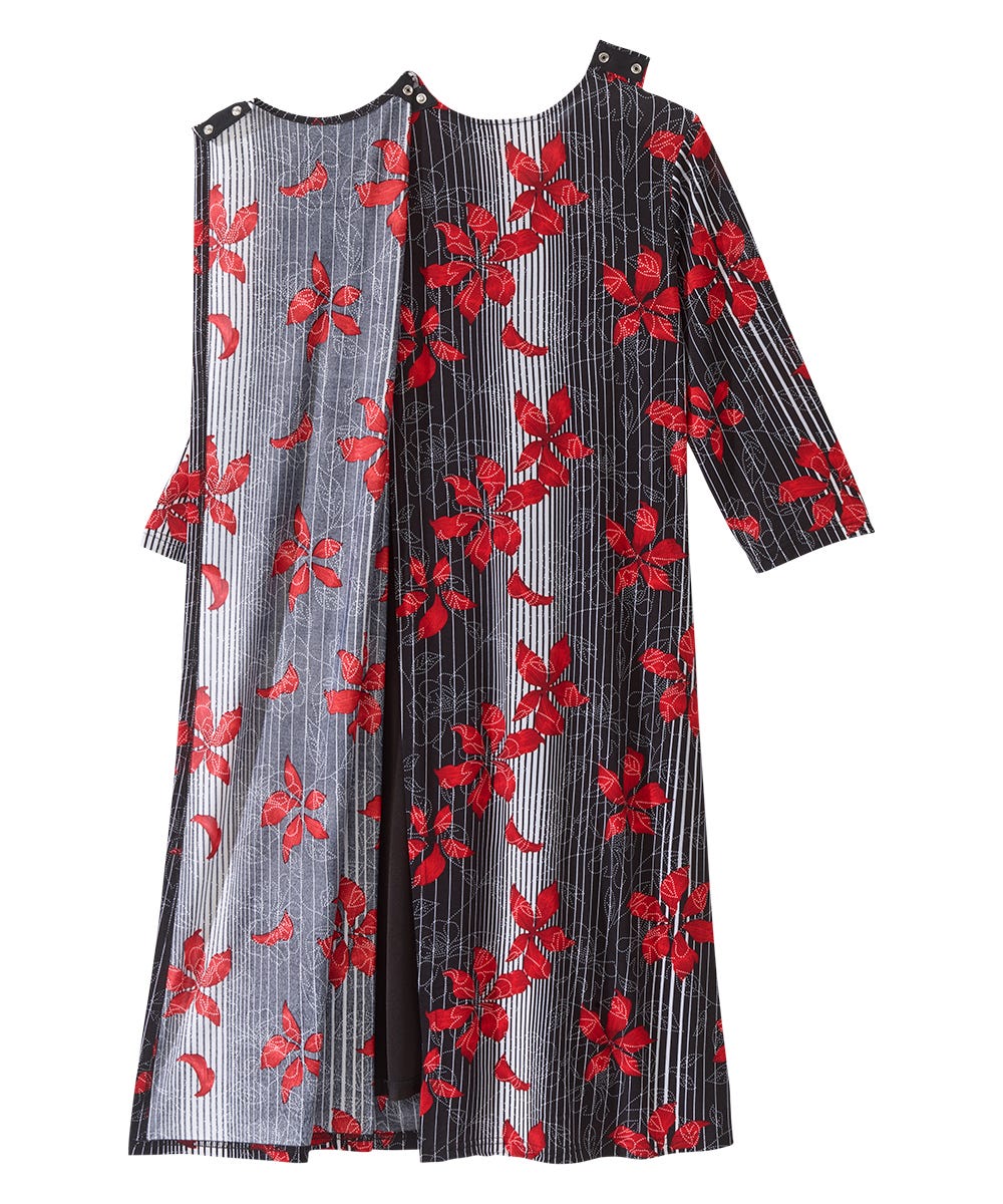 Women's Open Back Twofer Dress - Clearance - Silverts 6