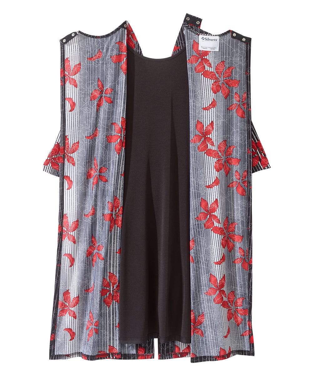 Women's Open Back Twofer Dress - Clearance - Silverts 3