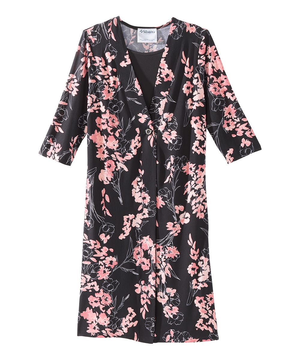 Women's Open Back Twofer Dress - Clearance - Silverts 17