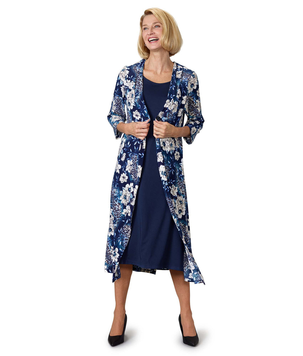 Women's Open Back Twofer Dress - Clearance - Silverts 26