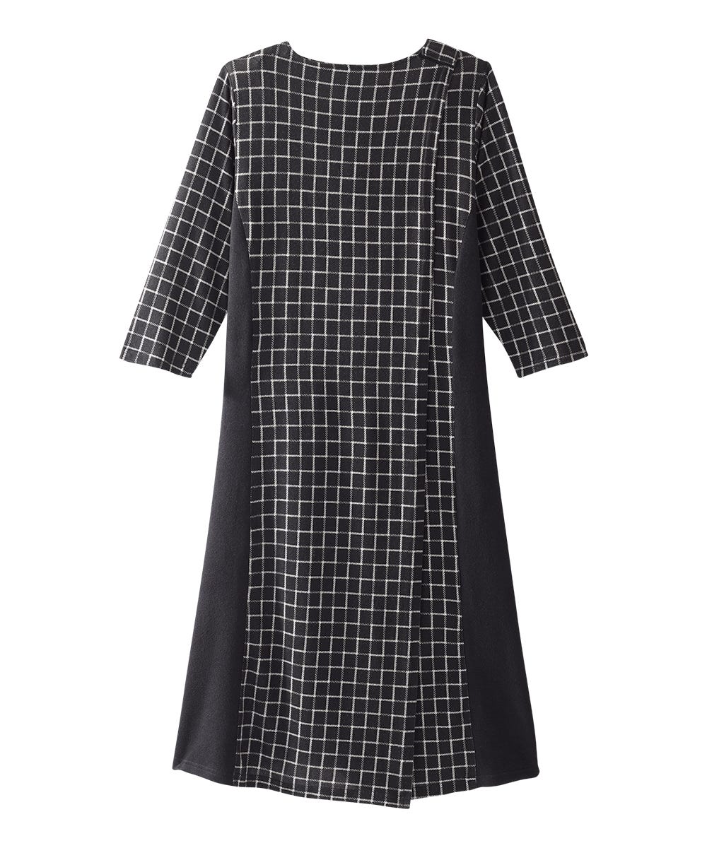Women's Stylish Color Block Open Back Dress - Silverts 18