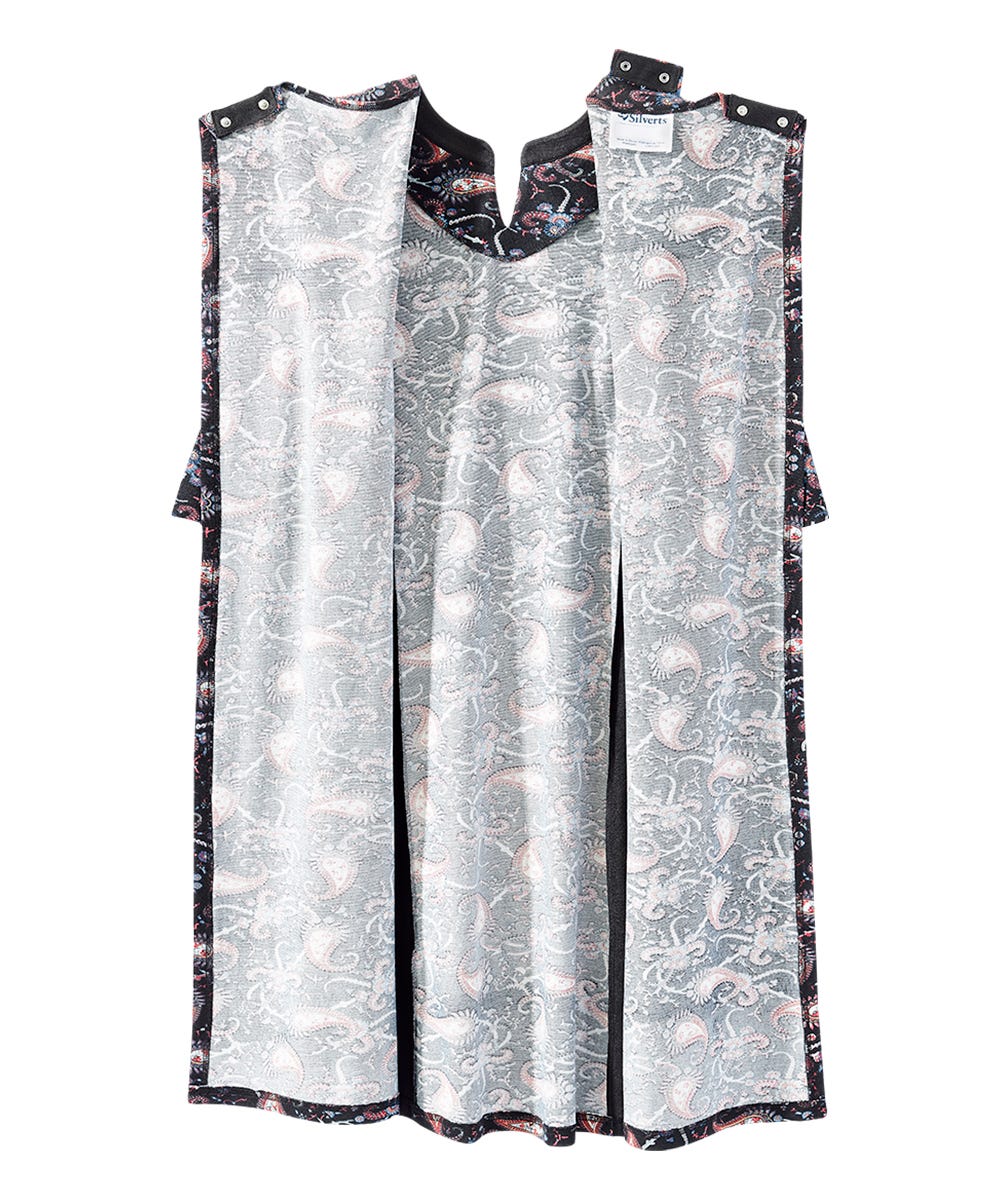 Women's Stylish Color Block Open Back Dress - Silverts 9