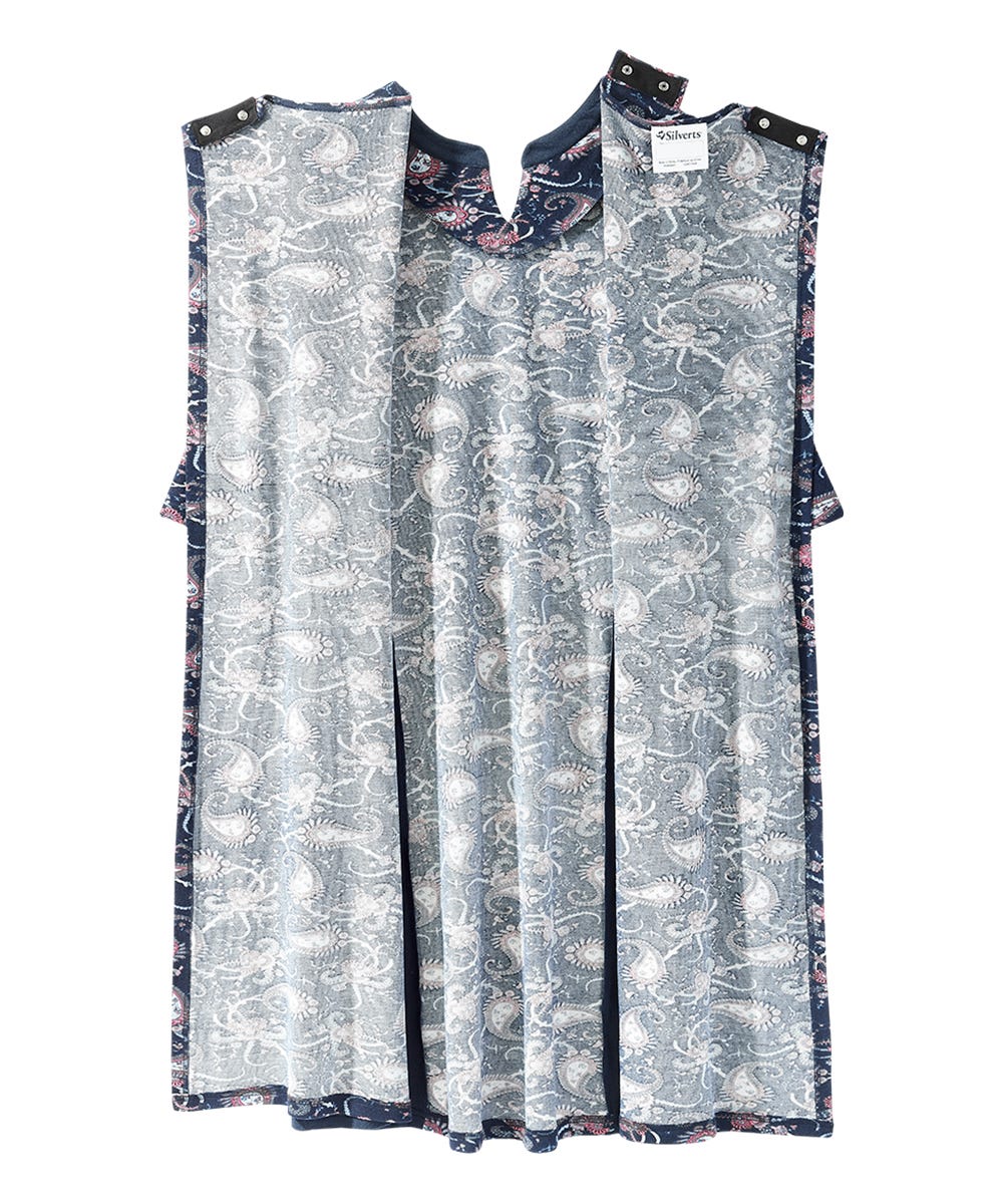 Women's Stylish Color Block Open Back Dress - Silverts 5