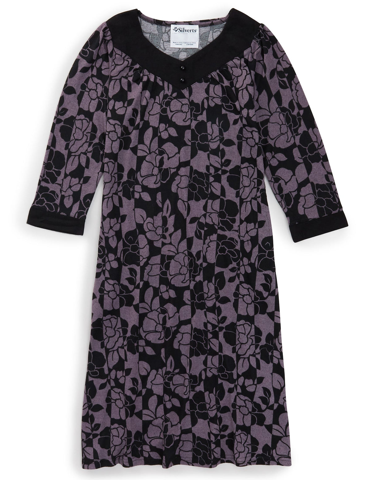 Women's Open Back Sweater Knit Dress Diamond Neckline - Clearance - Silverts 26