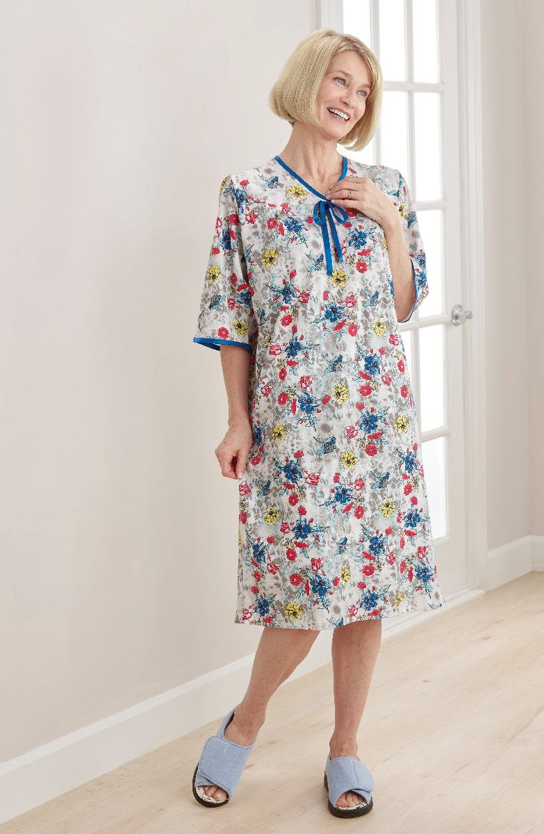 Women's Soft Hospital Gown - Clearance - Silverts 6