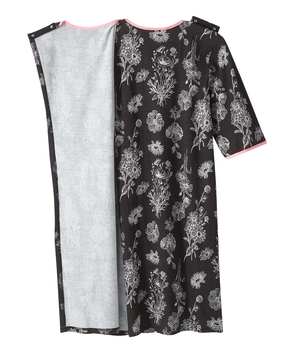 Women's No Peek Hospital & Home Care Gown - Silverts 44