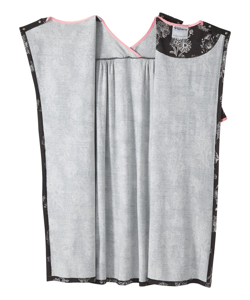 Women's No Peek Hospital & Home Care Gown - Silverts 45
