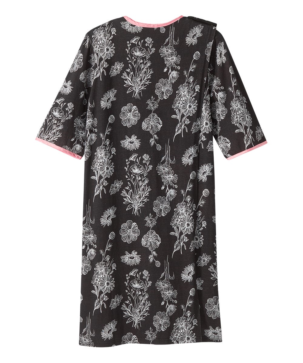 Women's No Peek Hospital & Home Care Gown - Silverts 46