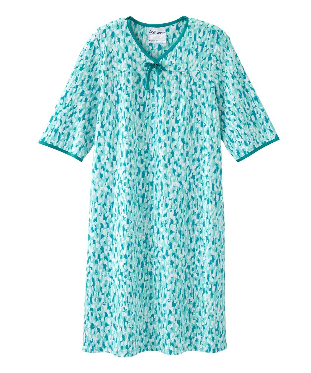 Women's No Peek Hospital & Home Care Gown - Silverts 55